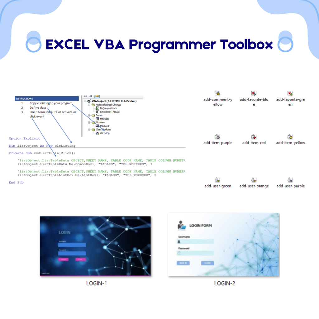 Excel VBA Programmer Toolbox